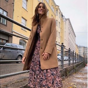 ARITZIA XXS Wilfred Mid-Length Cashmere Wool Coat